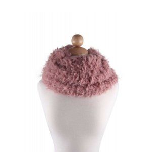 NEW - Light Rose Fur Neck Scarf